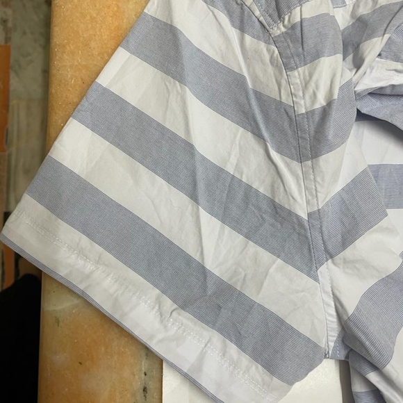 Stripes short sleeve button down shirt - Picture 5 of 7